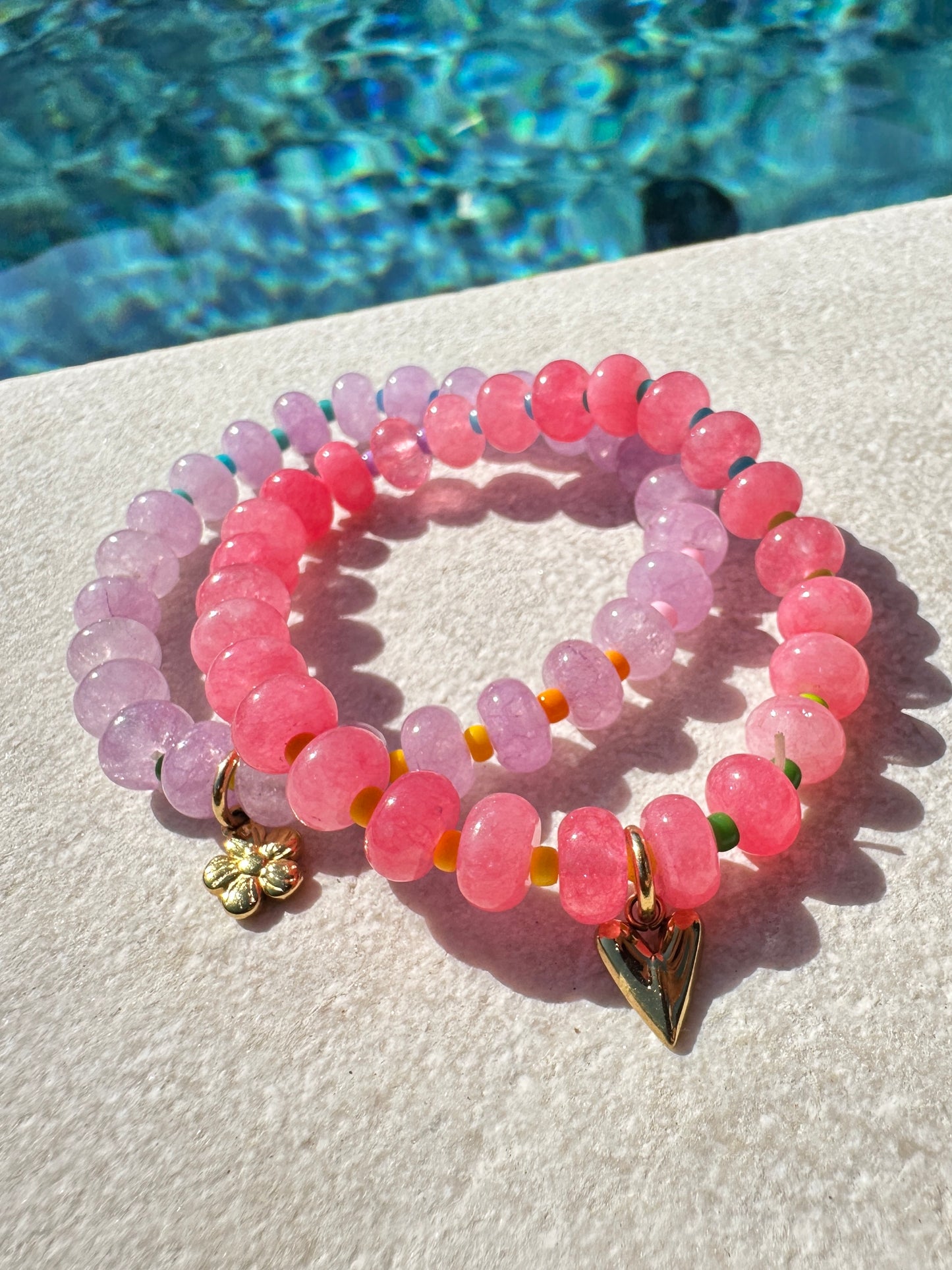 Corazon Beaded Bracelet