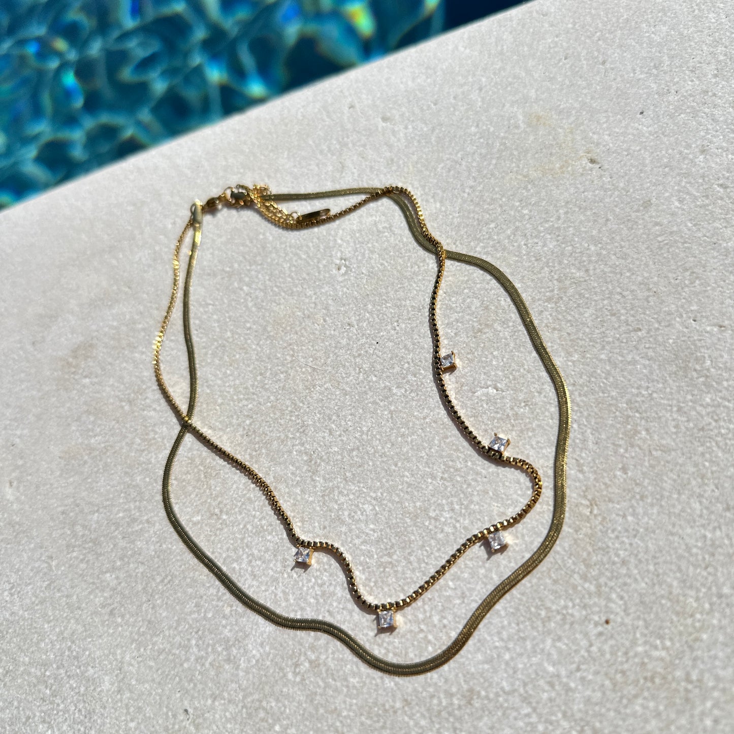 Willow Double Strand Necklace