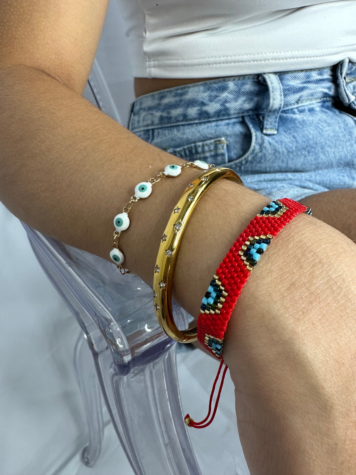 Evil Eye Chain Bracelet