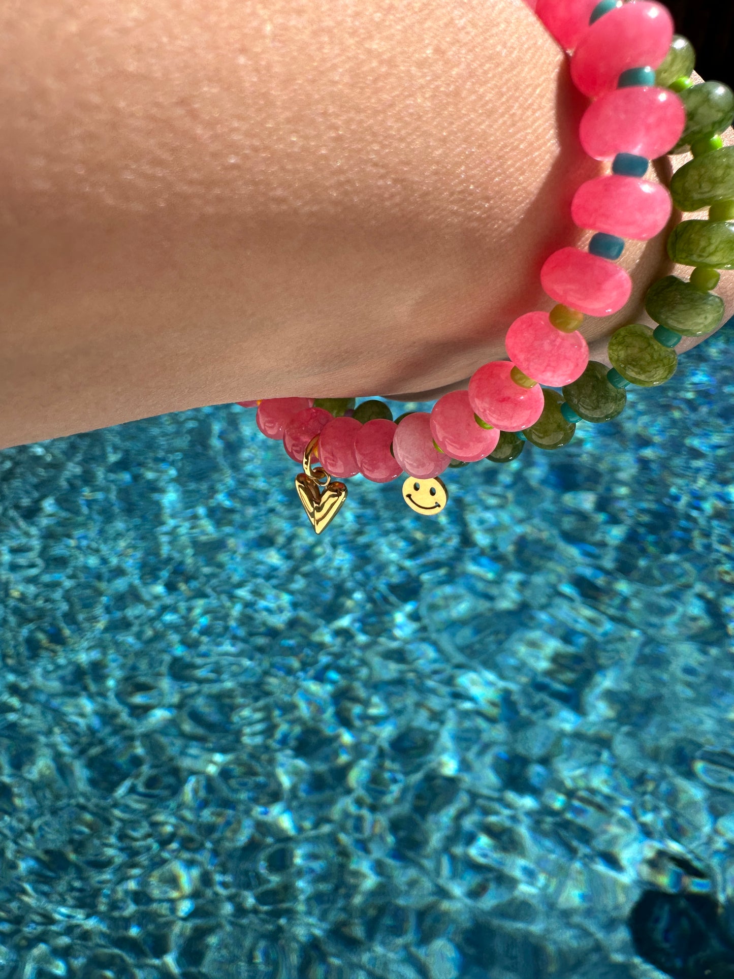 Corazon Beaded Bracelet