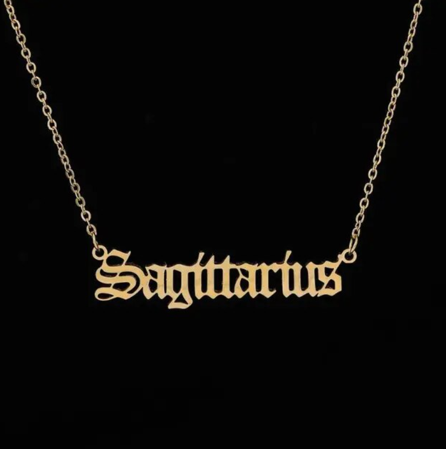 Zodiac Sign Necklace