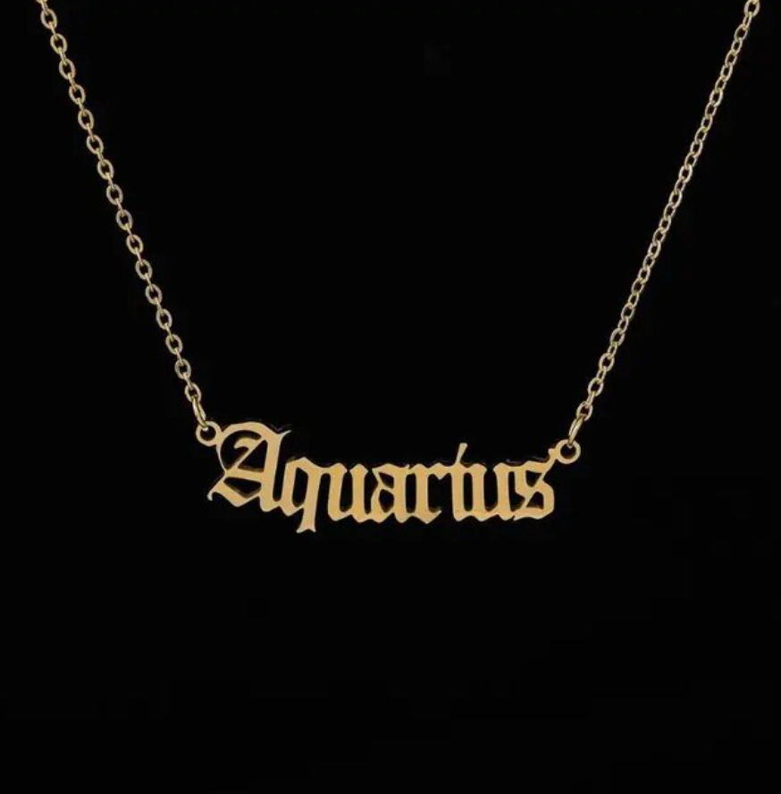 Zodiac Sign Necklace