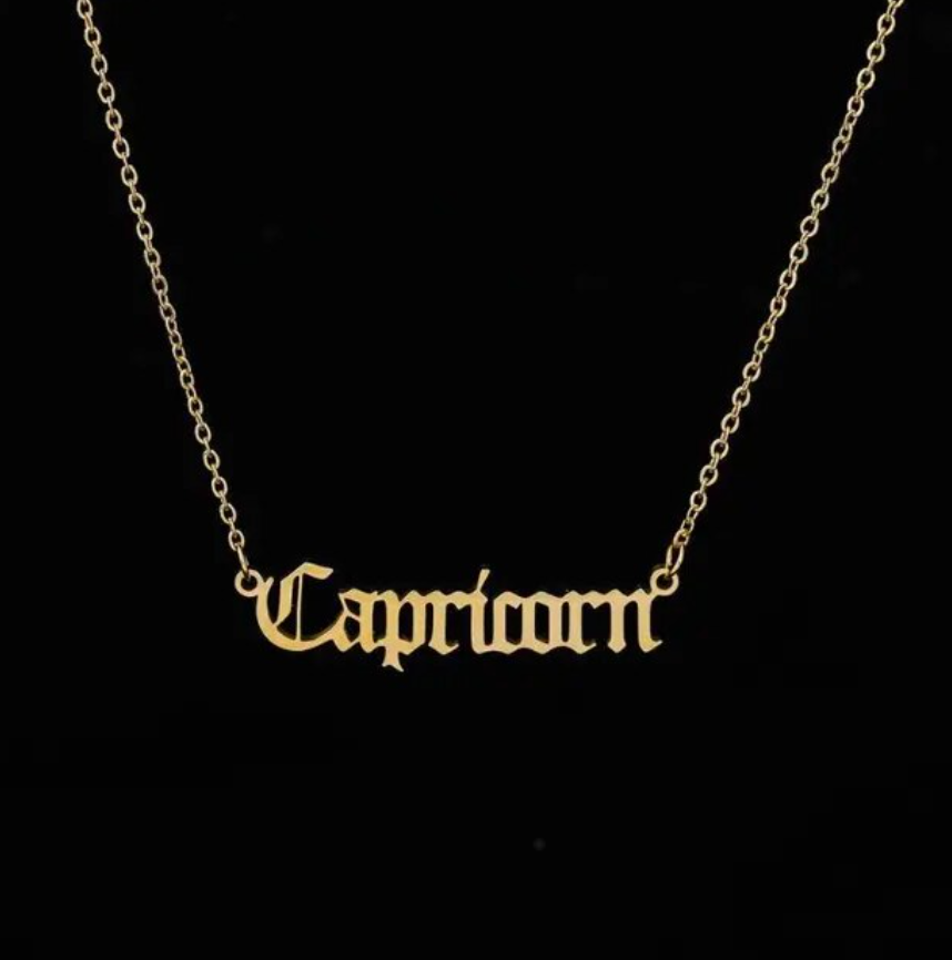Zodiac Sign Necklace