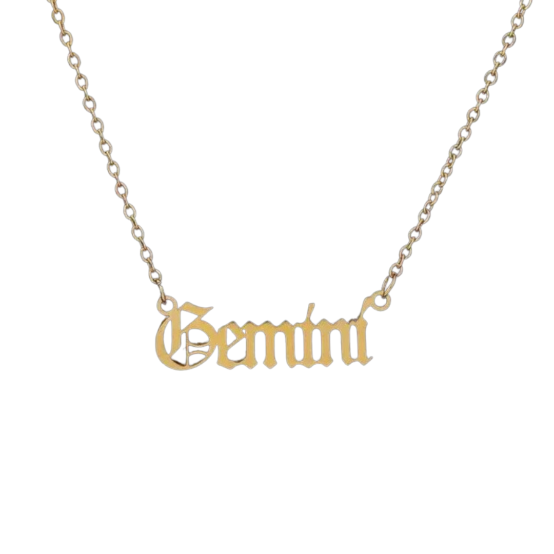 Zodiac Sign Necklace
