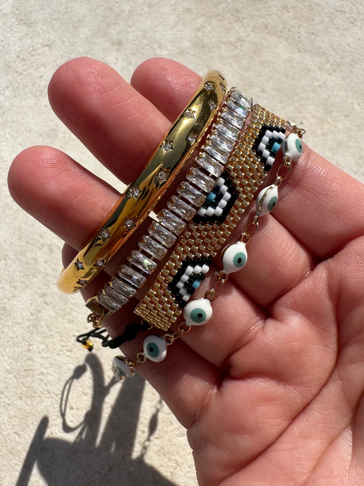 Evil Eye Beaded Bracelet