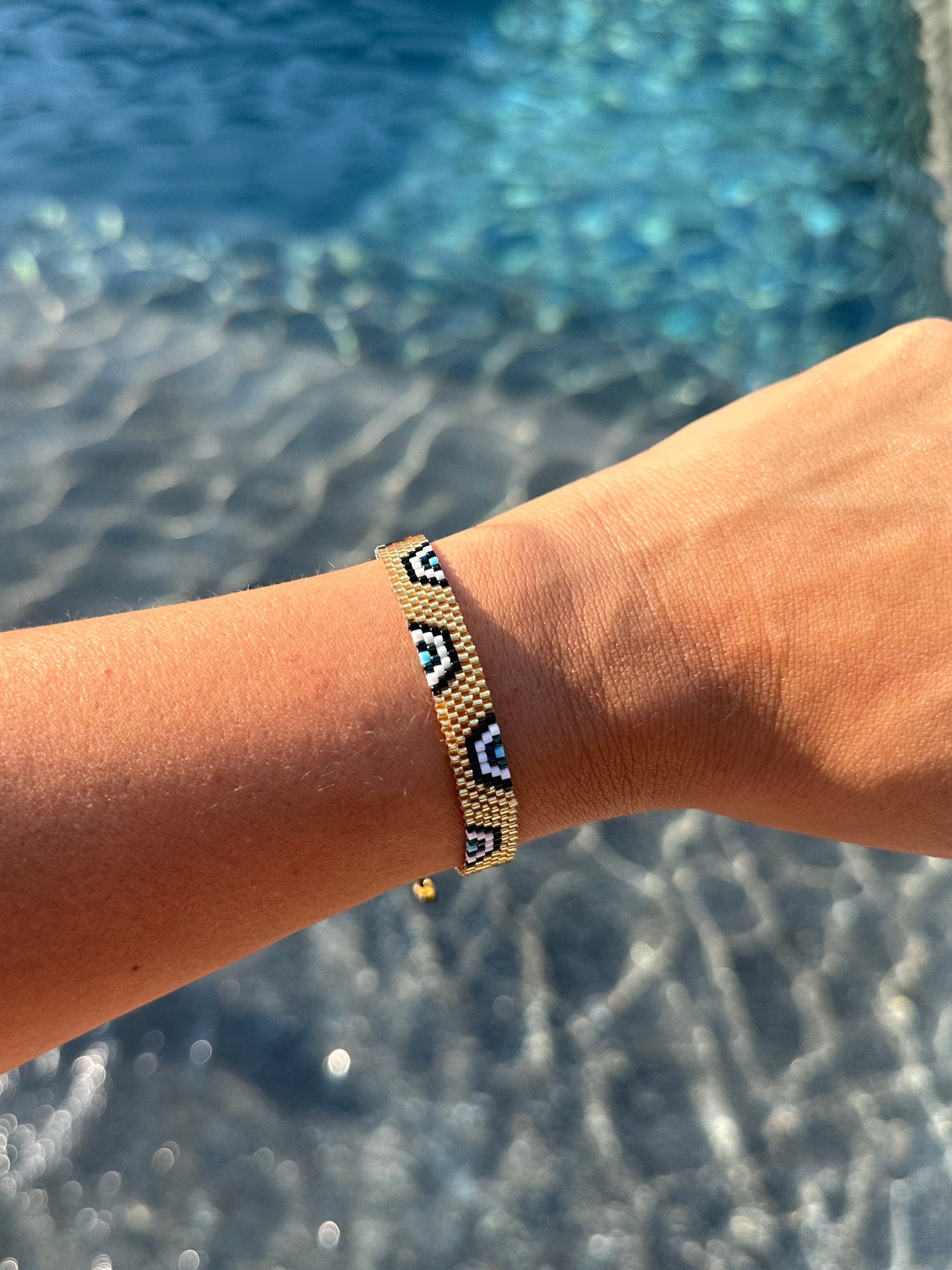 Evil Eye Beaded Bracelet